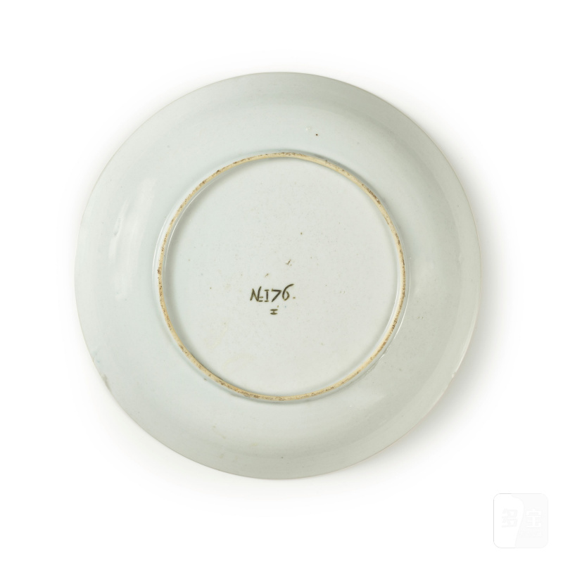薩克森皇室收藏，日本宮，德累斯頓 | PAIRE D'ASSIETTES EN PORCELAINE DE LA FAMILLE ROSE - 图3